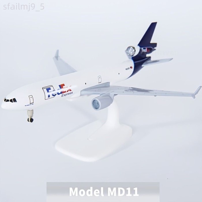 [ Giá SIÊU RẺ ] Máy bay chở hàng FedEx McDonnell Douglas MD-11Mô hình máy bay hợp kim20CM Máy bay v