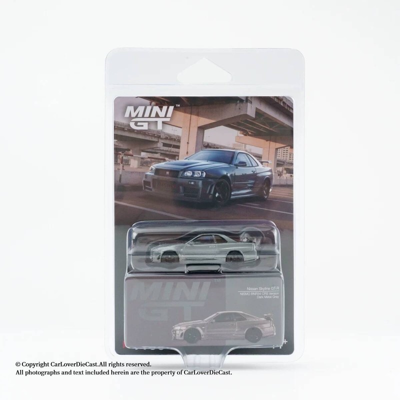 MINIGT 1: 64 #1160 Mẫu xe hợp kim Nissan GTR Dark R34