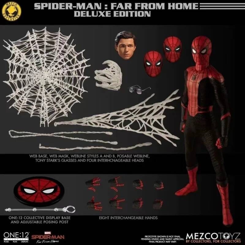 Sản phẩm Mezco Toyz Dòng MARVEL: Mô hình búp bê di động SPIDER-MAN/DOCTOR OCTOPUS/ GREEN GOBLIN, đồ 