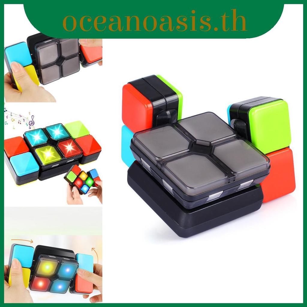 Âm nhạc LED Magic Cube Puzzle Flip Slide Nhiều người chơi Trò chơi điện tử Đồ chơi trẻ em