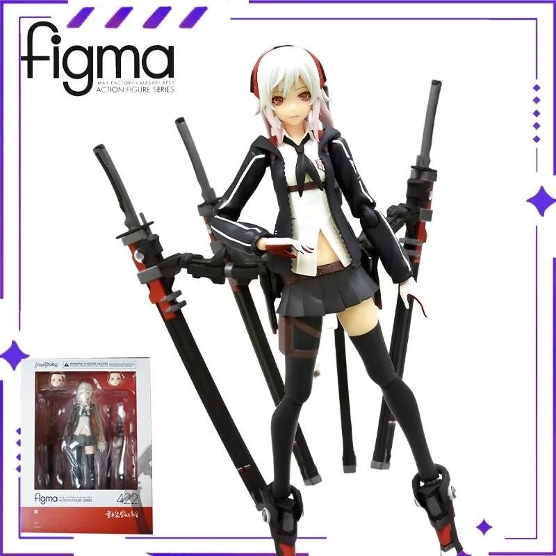 Dòng Figma Thiết Bị Quân Sự Hạng Nặng Nữ Sinh Trung Học Mô Hình Đồ Chơi Có Thể Di Chuyển Bộ Sưu Tập