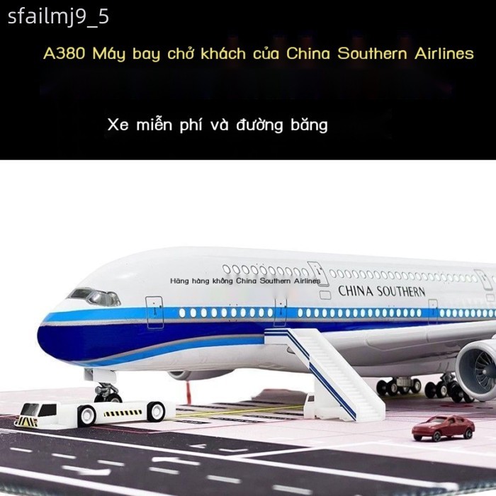 [ 𝐇𝐎𝐓 𝐃𝐄𝐀𝐋] Boeing A380Mô hình lắp ráp mô phỏng máy bay chở khách của China Southern Airline