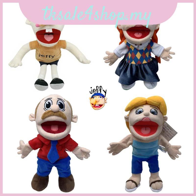 Con Rối 40cm Búp Bê Jeffy Jeffy Tay Con Rối Sml Jeffy Con Rối Gia Đình Thật Jeffy Zombie Cậu Bé Tay 