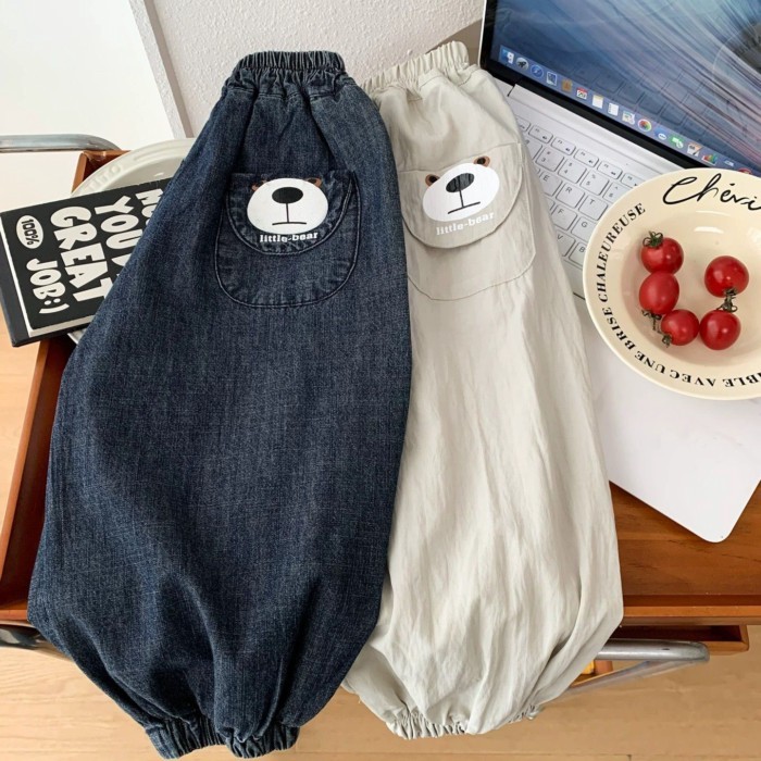 Summer Anti-mosquito Pants For Boys And Girls, Pure Cotton Casual Trousers, New Children's Cl