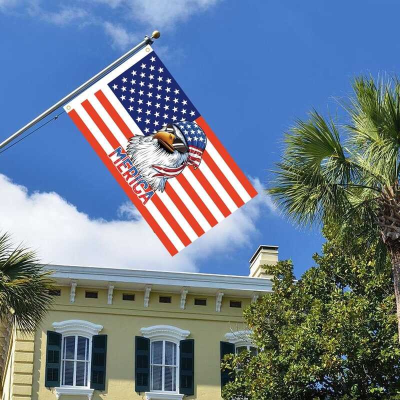 ❈ 🍎 4th of July American Fg5X3FT ☂ ❈ ❈ ❈ ❈ 大 ❈