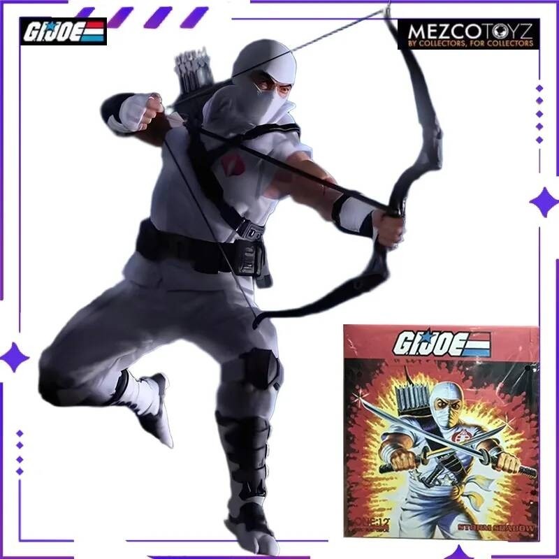 Mezco Special Forces GIJOE White Ghost Luxury Edition 1/12 6-inch Joint Movable Doll Model Toy Gift 