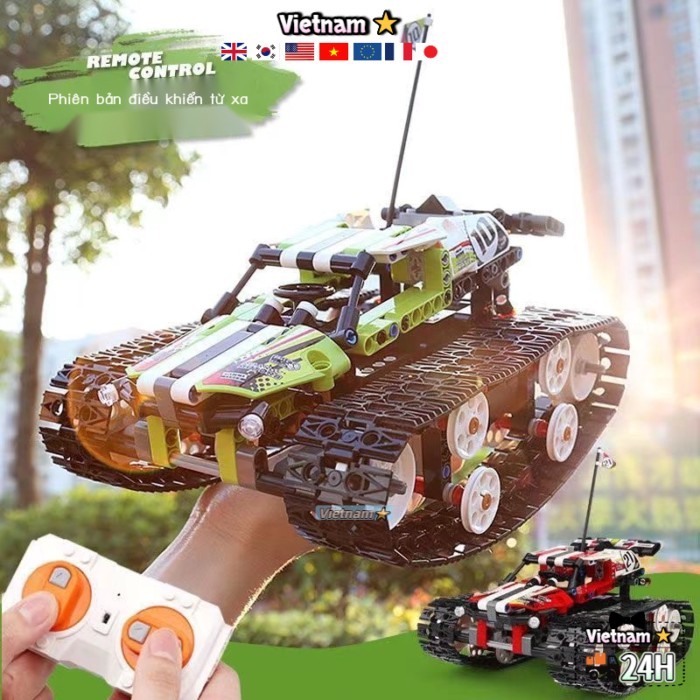 Tương thích với đồ chơi giáo dục lắp ráp ô tô điều khiển từ xa L/G cho bé trai và bé gái 42065
