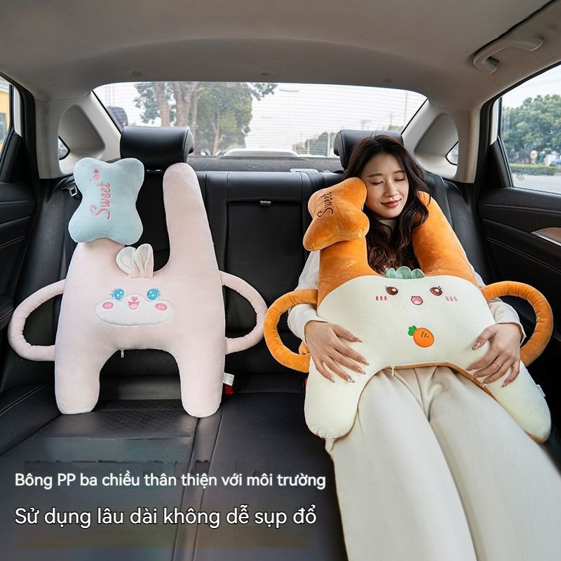 Gối ôm xe ô tô trẻ em dây đai an toàn