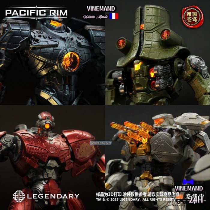 Imperial Sky Pacific Rim Eureka Raider Cherno Alpha Mô hình lắp ráp Mecha