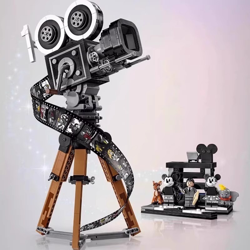 Tương thích với đồ chơi khối xây dựng lắp ráp máy ảnh Lego 43230 Walt Disney