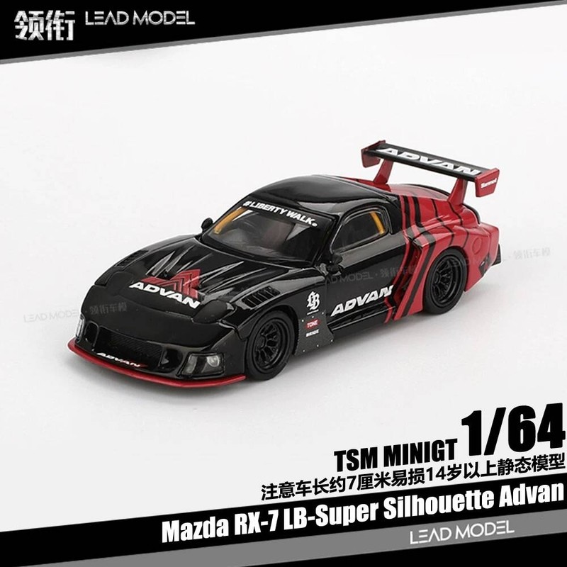 |Mẫu xe Mazda RX7 LB-Super Advan 1 / 64 TSM MINIGT