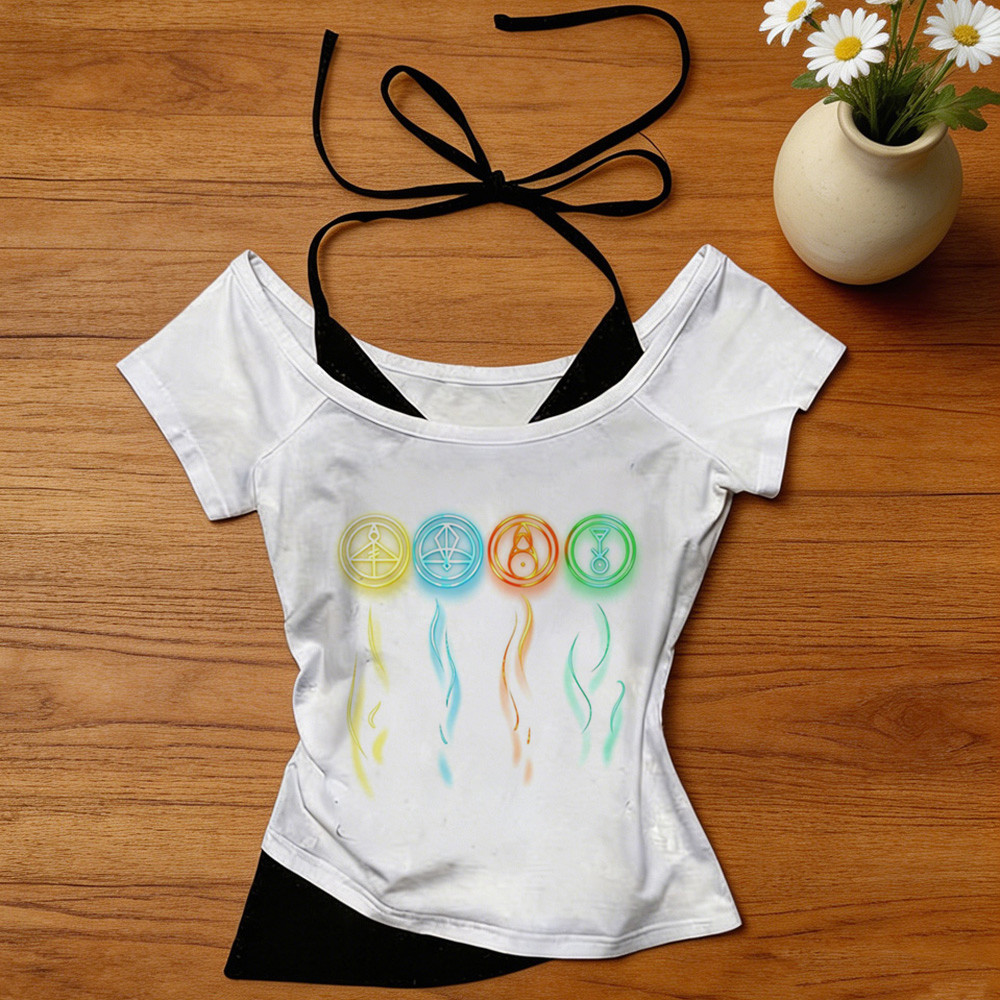The Owl House Crop top shoujo cutecore Dollette emo Goth Anime tshirt Dollette manga Cảnh Anime Goth