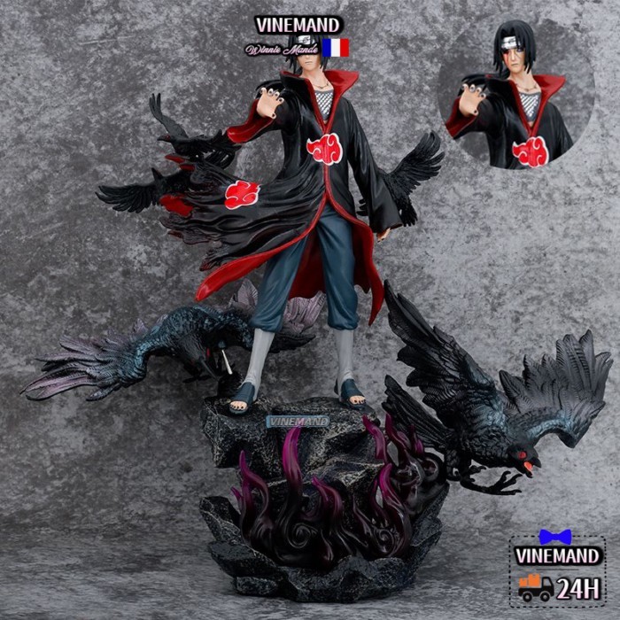 Naruto hình Kakashi Amaterasu Itachi mô hình Itachi đồ trang trí anime hai chiều quà tặng