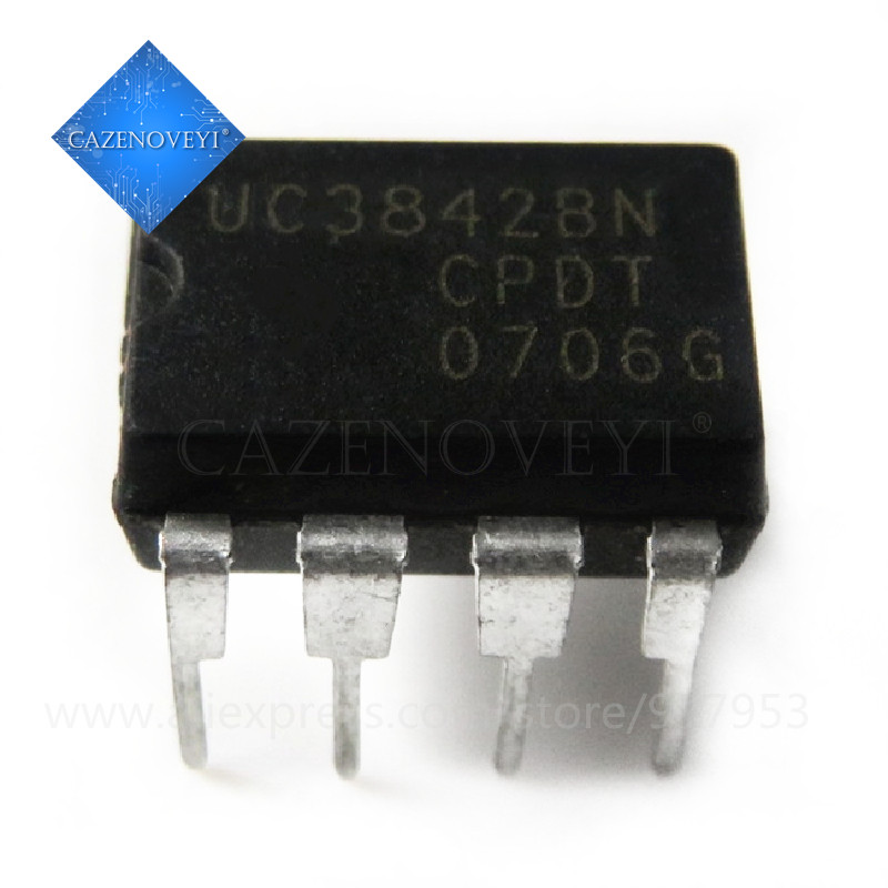 10 Cái UC3842AN DIP8 UC3842 UC3842BN DIP 3842AN DIP-8 UC3842A UC3842B UC3842 IC mới và nguyên bản Cò
