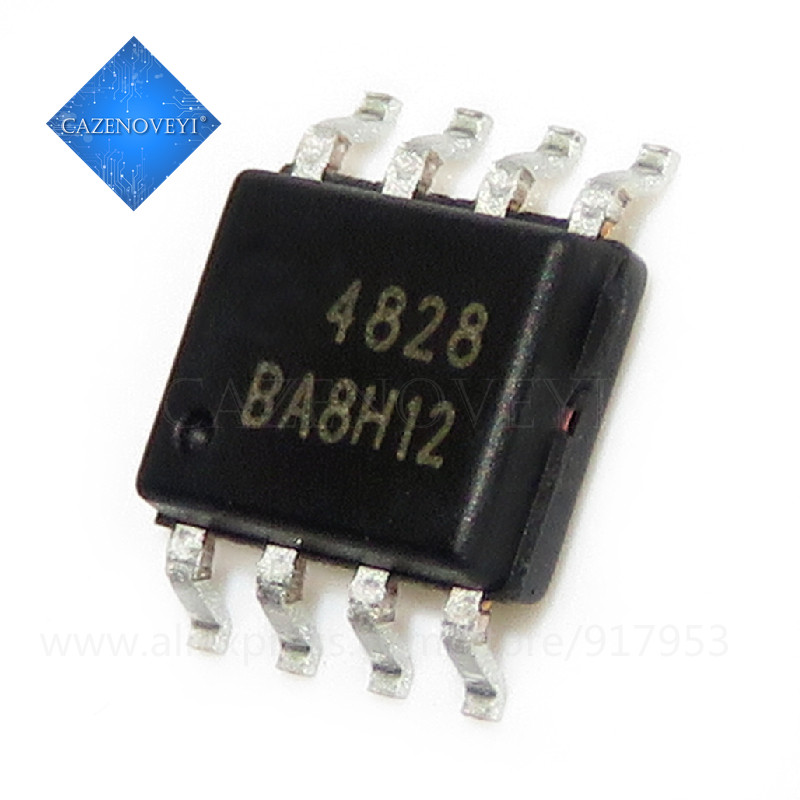 10 Cái Mới AO4828 SOP 4828 SOP-8 chip Pha Lê Lỏng Còn Hàng
