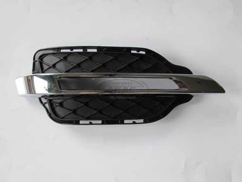 Thích hợp cho tấm che đèn sương mù Mercedes-Benz GLK200 GLK260 Đèn chạy ban ngày Dải sáng Mạ điện GL