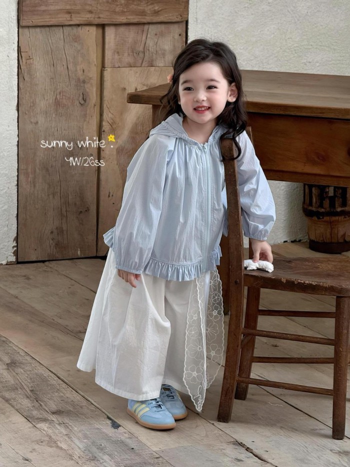 Children's Sun Protection Clothing, Girls' Sun Protection Summer New Style Children's Lace Ou