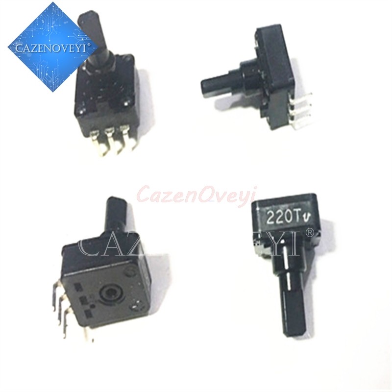 2 Chiếc RC Máy Bay Điều Khiển Từ Xa rocker 85T 220T Điện Áp 5K Trục 10MM XV09411N1OFF Chip IC