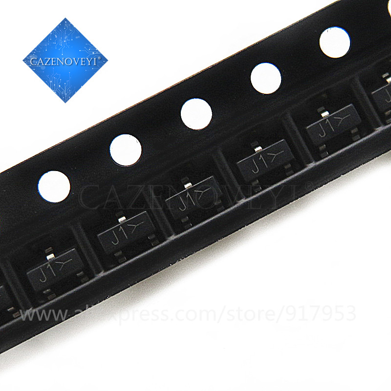 100 Mảnh BSS138 J1 SOT-23 BSS138LT1G SOT23 MOSFET N-Channel 50V 200MA Còn Hàng