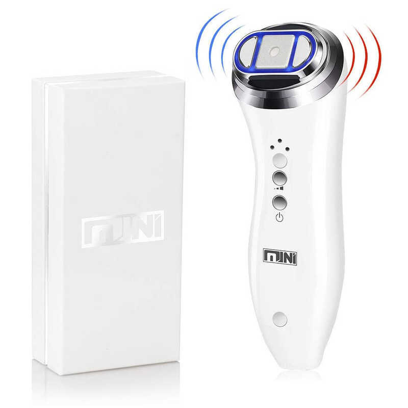 Độc quyền cho MINI HIFU Dao siêu âm Dụng cụ làm đẹp rf rf Dụng cụ gia đình ems Máy mát xa mặt Micro-