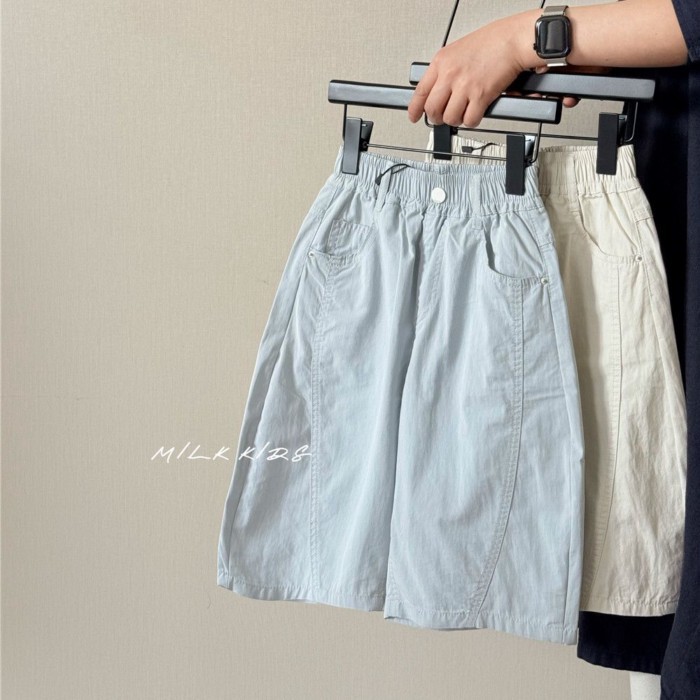 Boys' Lightweight Summer Trousers, New Korean Style Children's Breathable Trousers, Baby Girl