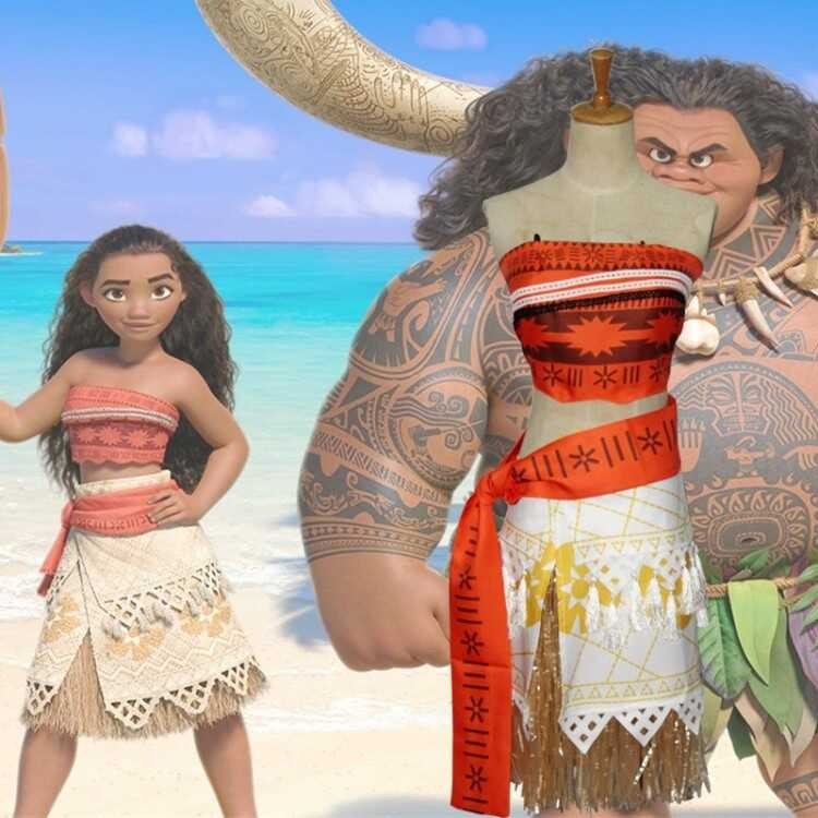 Ocean Romance cos Moana Moana cosplay Trang Phục Cửa Hàng Quần Áo