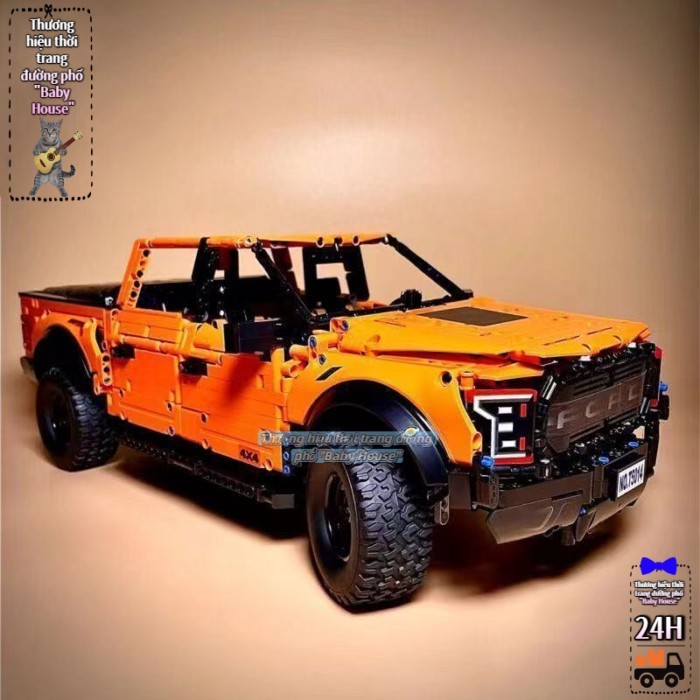 Mới Fo rd Raptor F-150 Xe Bán Tải Mô Hình Đồ Trang Trí Xếp Hình  Đồ Chơi Lắp Ráp Quà Tặ