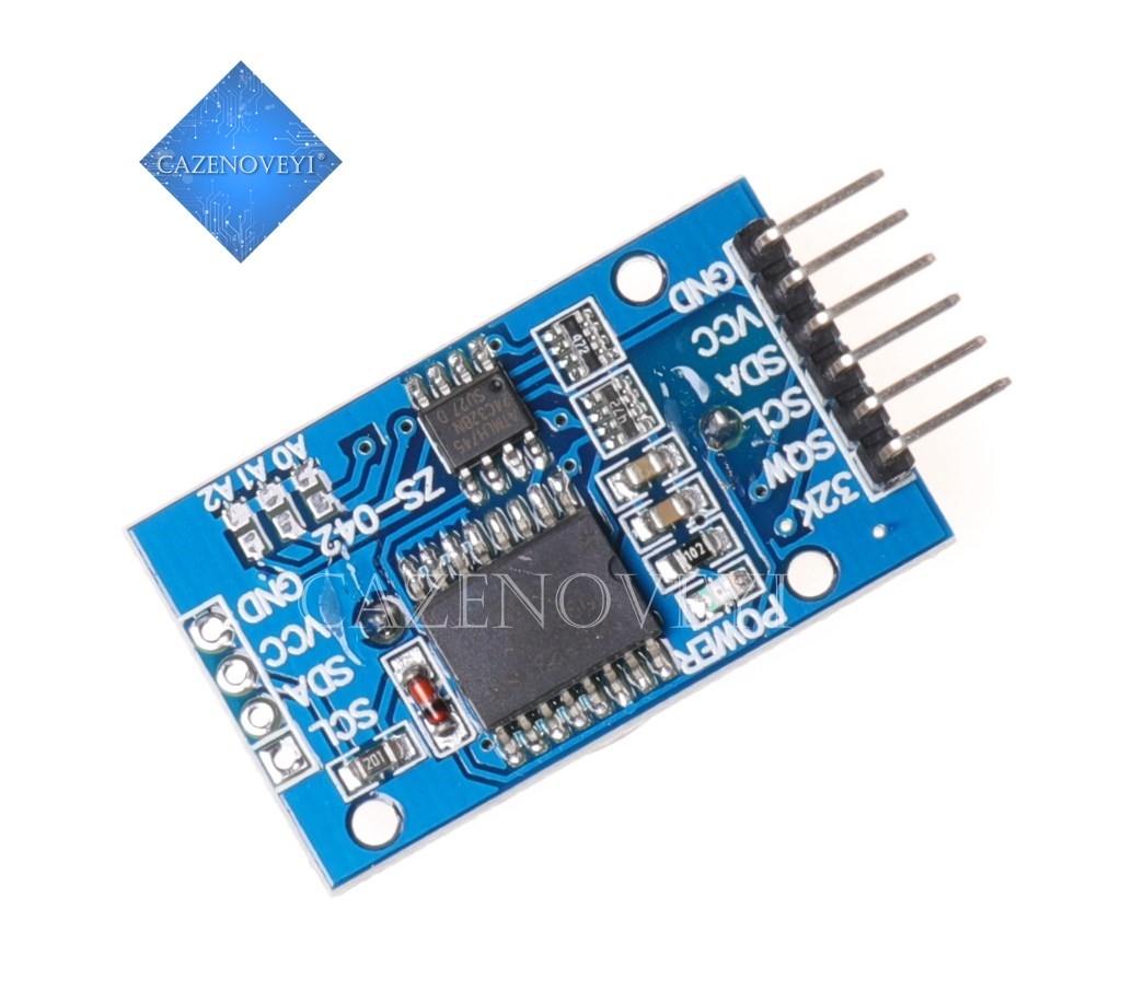 1 Cái DS3231 AT24C32 Mô-đun IIC Mô-đun đồng hồ chính xác DS3231SN cho chip mô-đun bộ nhớ Arduino
