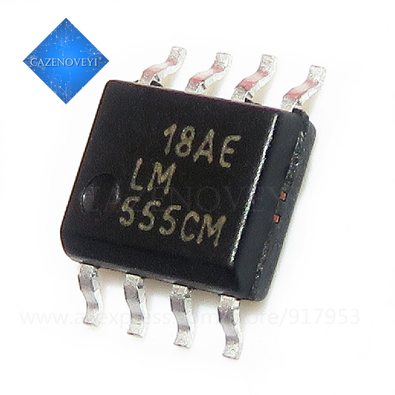 10 Chiếc LM555 LM555CM LM555CMX SOP8 Đồng Hồ Thời Gian Thực chip Mới Chính Hãng Còn Hàng