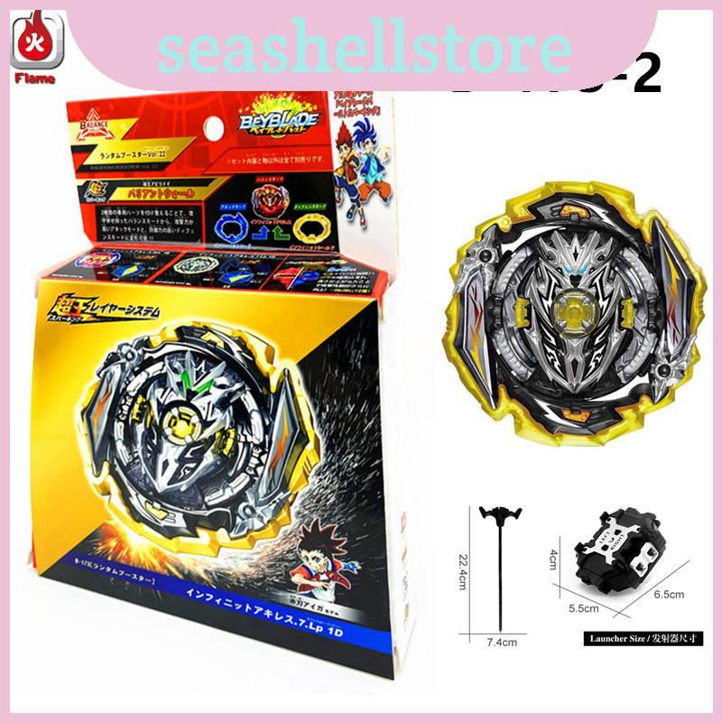 Beyblade Burst Superking B-173-02 Hiệu quả chiến đấu cao Infinite Achilles 7 vòng