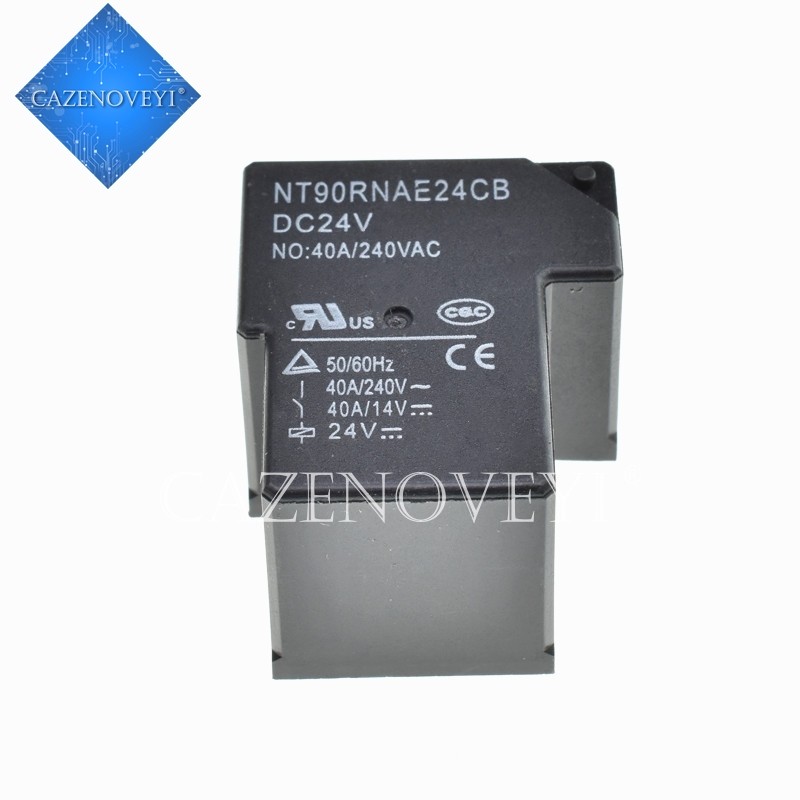 5 Mảnh NT90RNAE12CB NT90RHAE24CB DC12V NT90RNAE24CB DC24V 4PINS 40A 12VDC 24VDC Rơle nguồn