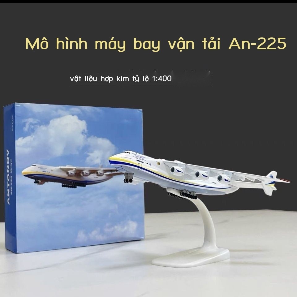 [Ảnh thật/Sẵn]  1:400 An-225 máy bay vận tải mô hình hợp kim an-225 Antonov Ukraine mô phỏng lớn mô