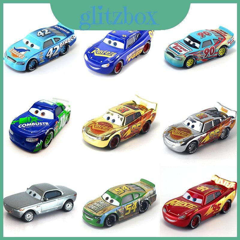 Hợp kim Mcqueen màu xám Mcqueen Hợp kim Mcqueen Mcqueen 1st 3rd Racing Collectible