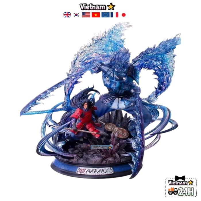 Naruto hình siêu khổng lồ GK Sasuke Madara Susanoo Madara bộ sưu tập mô hình tượng đồ trang trí