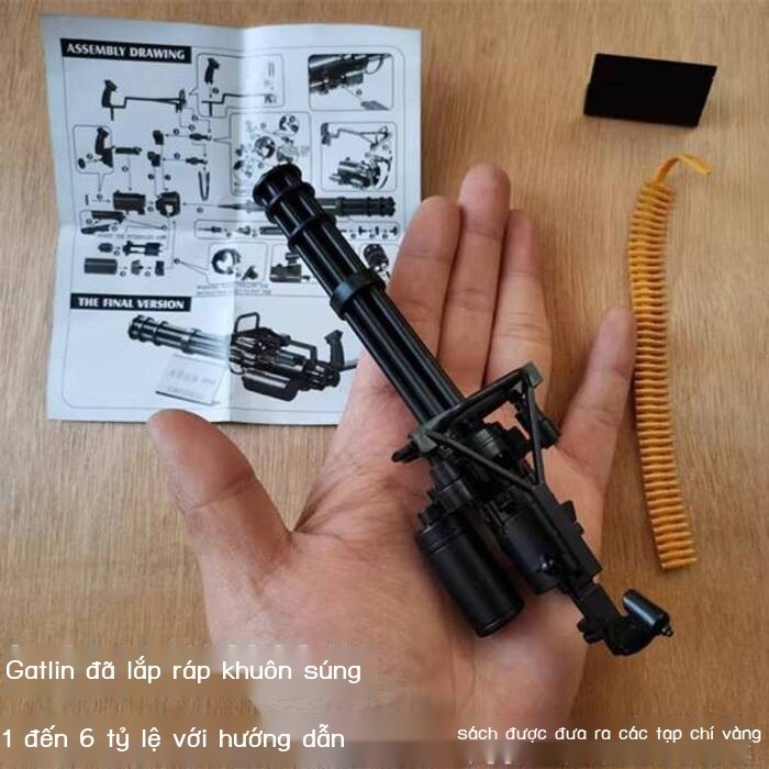 [Đa Năng] Mô súng PlayerUnknown's Battlegrounds 1/6, vũ khí quân sự, mô hình 4D 98K AK47M16, trò ch