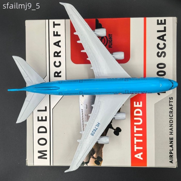 [SALE] Blue Korean Air Boeing.747Máy bay mô hình