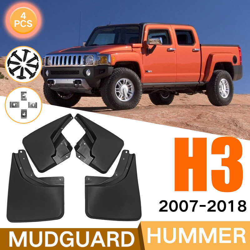 Thích hợp cho Hummer Hummer H3 27-2018 Xe Lốp Chắn Bùn Ngoại Thương Chắn Bùn Piwa