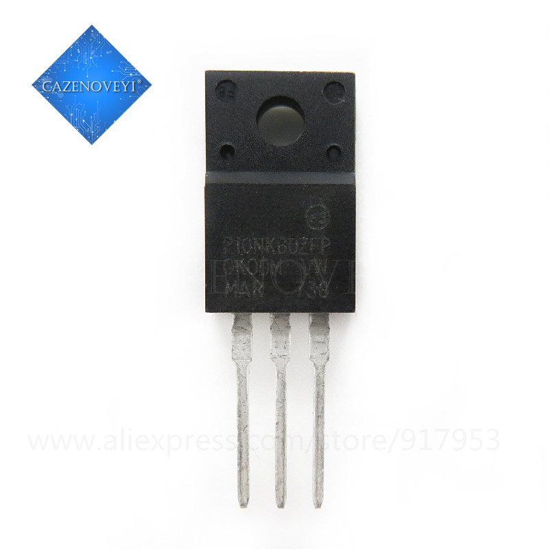 10 Cái STP10NK60ZFP STP10NK60 10NK60ZFP 10NK60 TO-220F Còn hàng