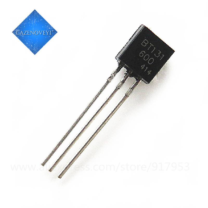 50 Chiếc BT131-600 BT131 TO-92 Triacs 600V 1A Mới Chính Hãng Còn Hàng