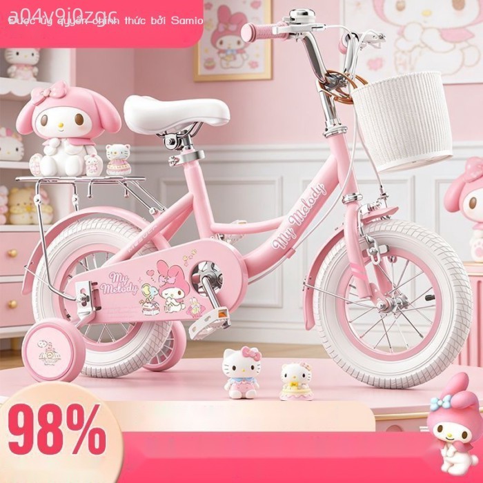 [Đa Năng] Xe đạp trẻ em Melody dành cho bé gái3-6-12Tuổi7-9Tuổi10Xe đạp trẻ em dành cho bé trai và