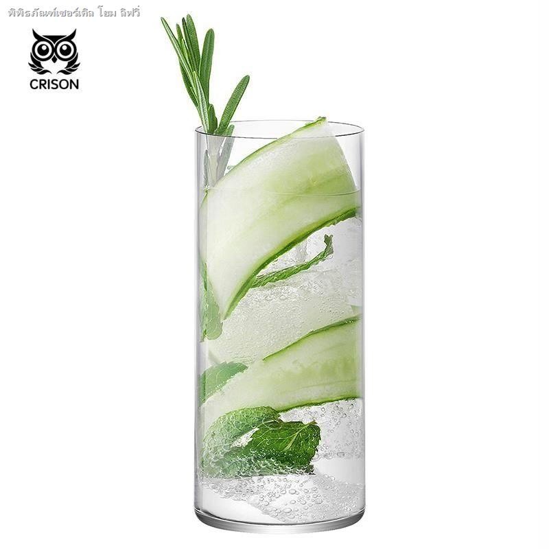 LD801 Crison Ultra-thin Cocktail Cốc Dài Cốc Colin Thẳng Máy Bay