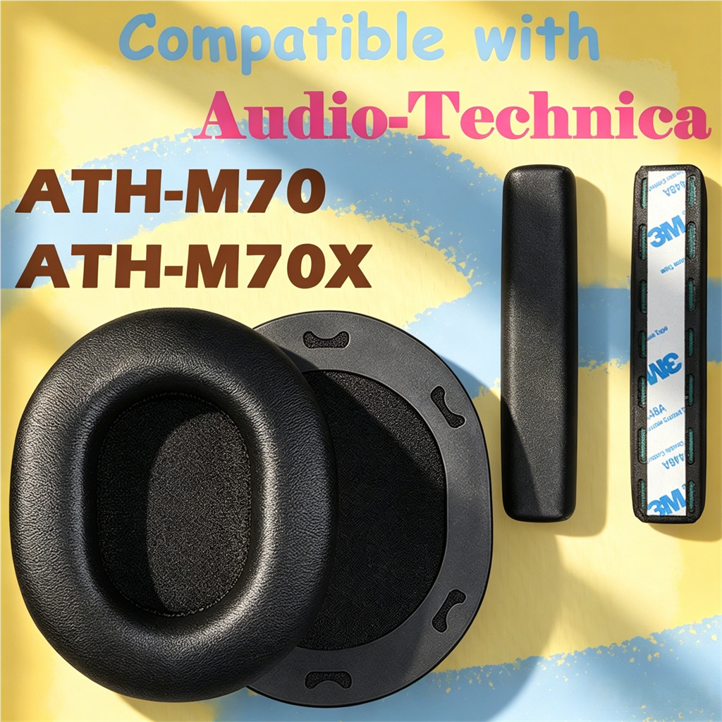 Thích hợp cho miếng đệm tai nghe có thể thay thế Audio-Technica ATH-M70 / ATH-M70X