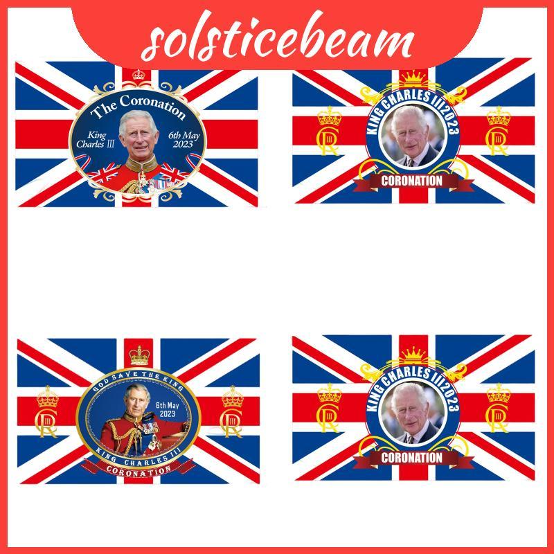 Vải Union Jack với thiết kế cờ Charles IIii của Wufudtp