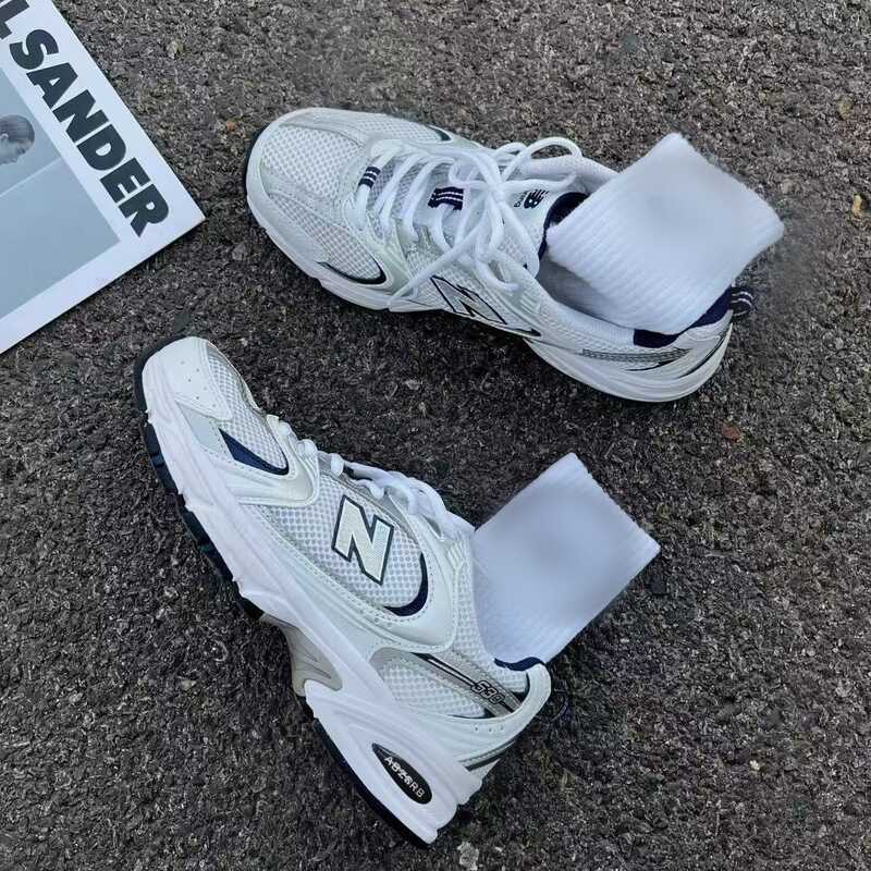 Nb nb 530ABZORB Đệm Giày Thể Thao Lưới Thoáng Khí Khâu Chống Trơn Trượt Đế Chống Mài Mòn Nhẹ Off-Ro