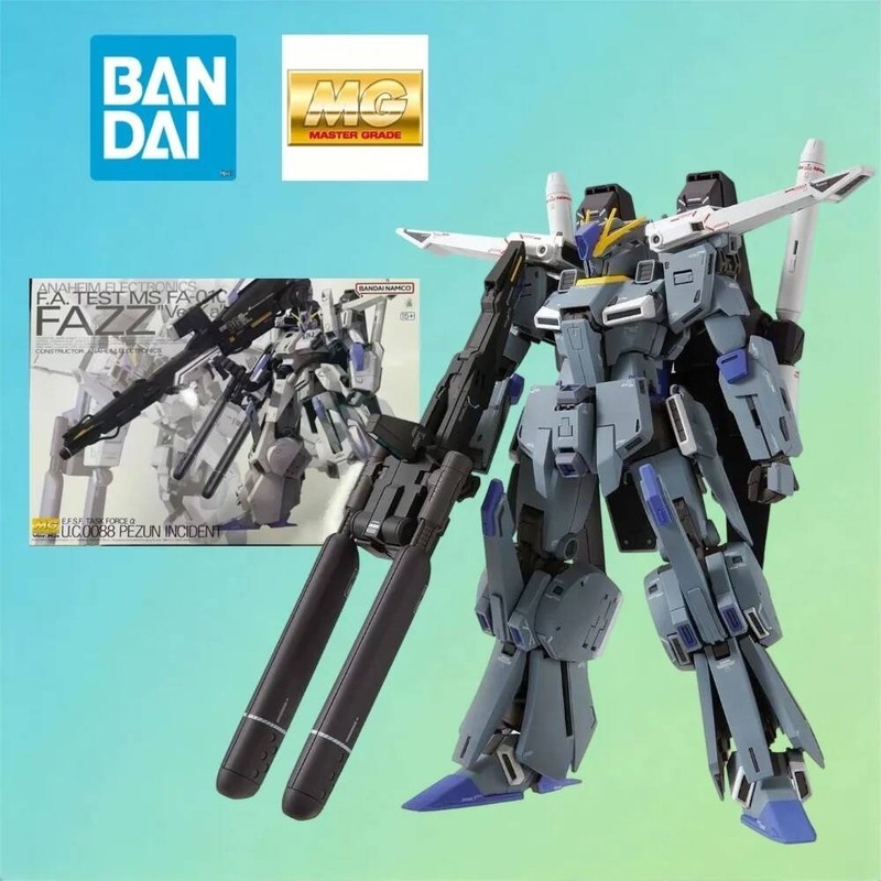 Bandai MG 1/100 FA-010A FAZZ Ver.Ka Phiên bản tiền sản xuất Full Armor ZZ Gundam Bộ mô hình lắp ráp