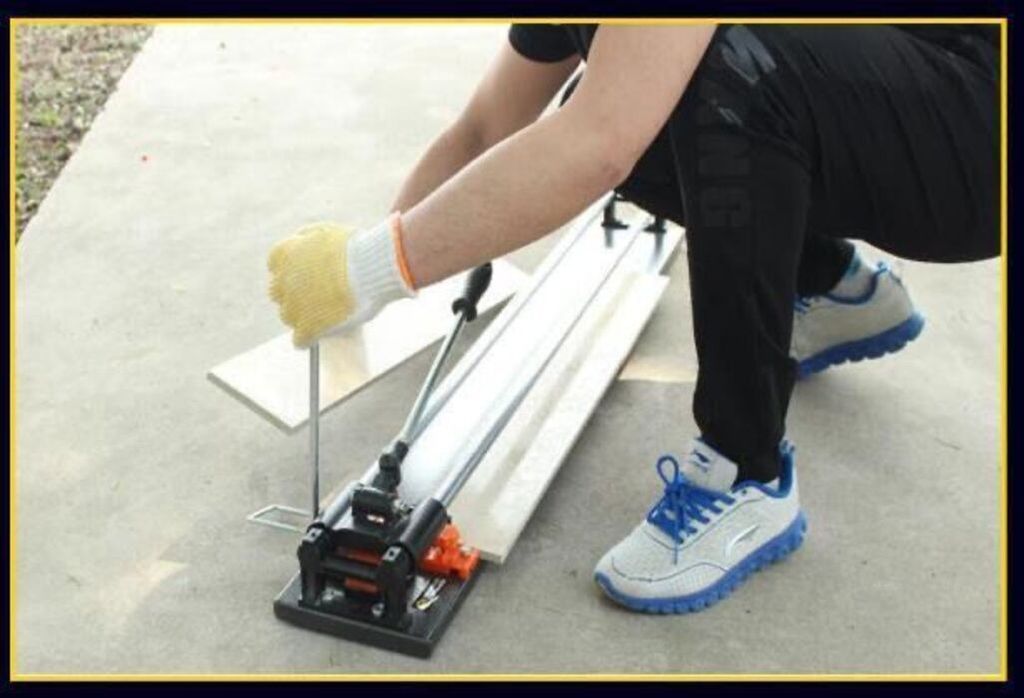 Máy đá bằng thép không gỉ hai lưỡi dao chính xác cao Xinzhongya 1m dùng để cắt gạch lát nền 800mm.