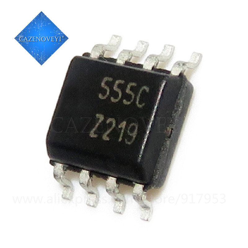 10 Cái TS555IDT TS555ID TL555I 555 TS555 555I TS55 555ID SOP-8 Chip IC