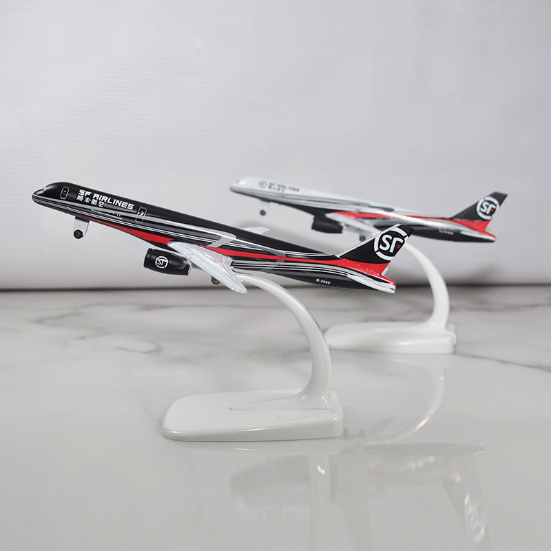 (Giá Hủy Diệt) Boeing 757 SF Express ròng rọc 16 cm hợp kim kim loại mô hình máy bay đã hoàn thành
