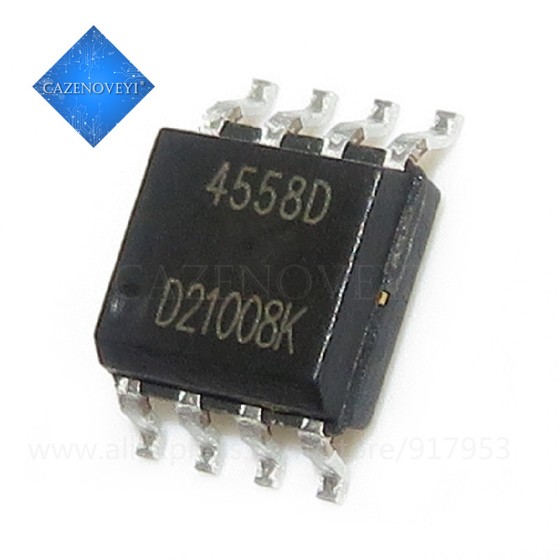 10 Cái JRC4558 JRC4558D 4558 4558D SOP-8 Còn Hàng