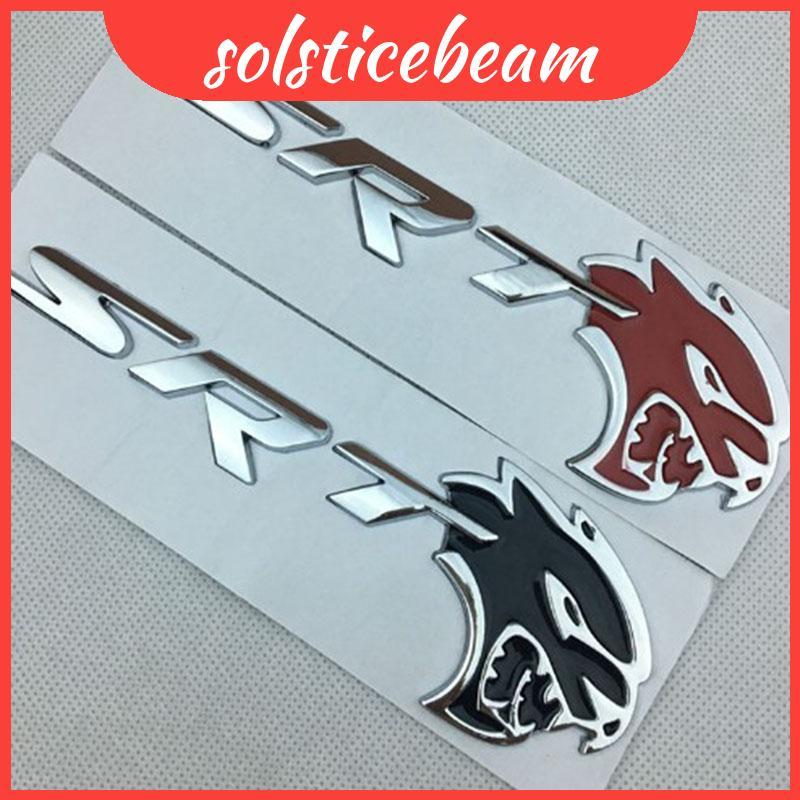 Decal biểu tượng hợp kim cao cấp bền bỉ Srt Hellcat cho Dodge Challenger và xe sạc